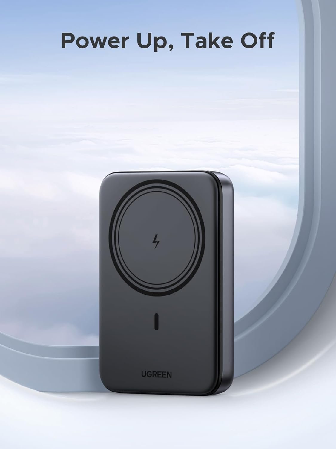 UGREEN Magnetic Power Bank 10,000mAh – Reliable Power for Your iPhone Anywhere